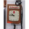 Image 1 : Vintage Schweppes electric wall clock