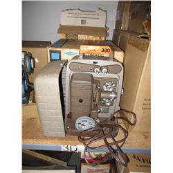 Vintage Bell & Howell movie projector