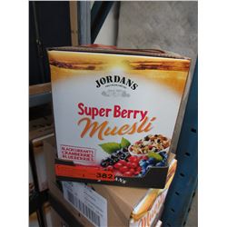 3 Cases of Jordans "Super Berry" Muesli