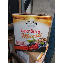 3 Cases of Jordans "Super Berry" Muesli