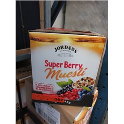 3 Cases of Jordans "Super Berry" Muesli