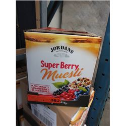 3 Cases of Jordans "Super Berry" Muesli