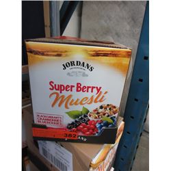3 Cases of Jordans "Super Berry" Muesli