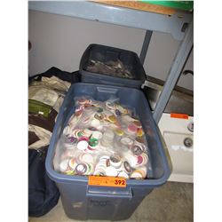 2 Totes full of pogs