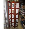 Image 1 : Floor standing picture frame screen - used