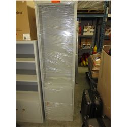 12" Deep - Metal storage cabinet/shelf - used