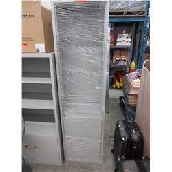 12" Deep - Metal storage cabinet/shelf - used