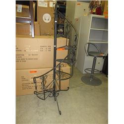 Used metal "Stair Tread" plant stand