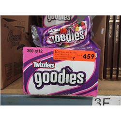 4 Cases of Goodies candy coated licorice