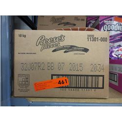 10 KG box of Reese's Piece peanut butter candy