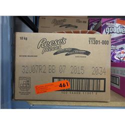 10 KG box of Reese's Piece peanut butter candy