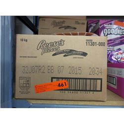 10 KG box of Reese's Piece peanut butter candy