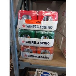 3 Cases of San Pellegrino beverage