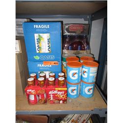 Soup, juice & Gatorade instant drink