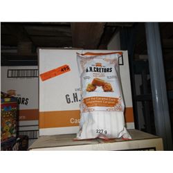 3 Cases of caramel popcorn