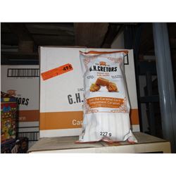 3 Cases of caramel popcorn