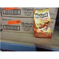 2 Cases of Werther's "Chocolate Crunch" candy