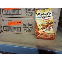 2 Cases of Werther's "Chocolate Crunch" candy