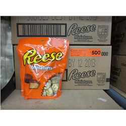 3 Cases of Reese Miniature Peanut Butter cups