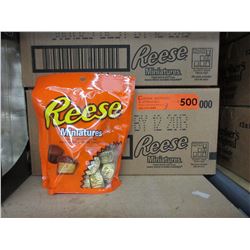3 Cases of Reese Miniature Peanut Butter cups