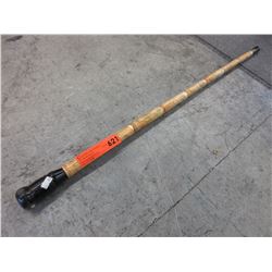 Oriental motif walking cane