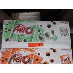 Case of Aero Bubbles candy - mint