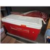 Image 1 : Large plastic Coca-Cola cooler & umbrella