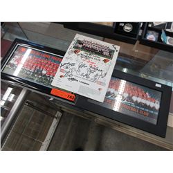 3 Autographed BC Lions memorabilia