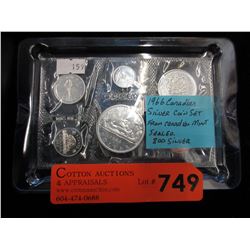 1966 Canadian Silver coin set