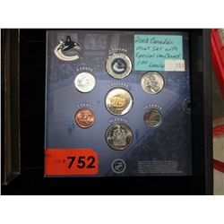 2008 Canadian mint set with Canucks loonie