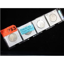 Canadian Silver .50 cent coins