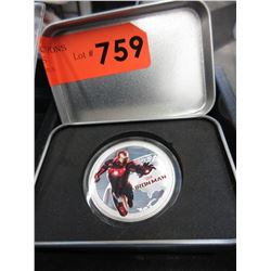 Collectible "Marvel Iron Man" round