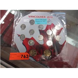 Vancouver 2010 Olympic coin set