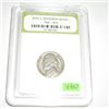 Image 1 : 1957 EARLY JEFFERSON NICKEL CERTIFIED BY INB *INTERNATIONAL NUMISMATIC BUREAU* SERIAL # 2215951551!!