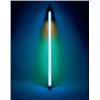 Image 1 : DAN FLAVIN (1933-1996) UNTITLED (FONDLY, TO HELEN) blue, green and yellow fluorescent light L: 96...