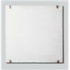Image 1 : ROBERT RYMAN (b. 1930) UNTITLED signed and dated "Ryman 69" along the lower edge acrylic polymer ...