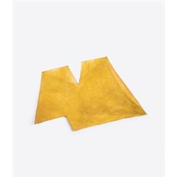 RICHARD TUTTLE (b. 1941) untitled dyed and shaped unstretched canvas 391/2 x 721/2 in. (100.3 x 1...