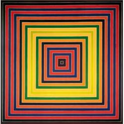 FRANK STELLA (b. 1936) JACQUES LE FATALISTE synthetic polymer paint on canvas 135 x 135 in. (343 ...