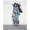 Image 1 : JOHN CHAMBERLAIN (b. 1927) CARMEN MIRANDA'S SHOES chrome-plated and painted steel H: 90 in. (230 ...