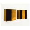 Image 1 : Property of Enron DONALD JUDD (1928-1994) UNTITLED Cor-ten steel and Plexiglas in two parts ...