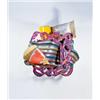 Image 1 : FRANK STELLA (b. 1936) THE FORGE (S-10, 3X-2D VERSION) mixed media on cast aluminum 973/4 x 955/8...