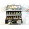 Image 1 : FULL TACKLE BOX W/ MISC FISHING ACCESSORIES