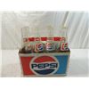 Image 1 : 8 PACK VINTAGE PEPSI COLA GLASS BOTTLES