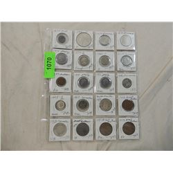 LOT 20 ASSORTED COLLECTORS COINS