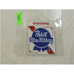 LARGE PABST BLUE RIBBON BEER PATCH