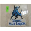 Image 1 : LARGE SCHLITZ MALT LIQUOR BULL PATCH