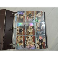 BINDER FULL MISC BASEBALL CARDS