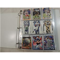 BINDER FULL MISC MIXED SPORTS CARDS