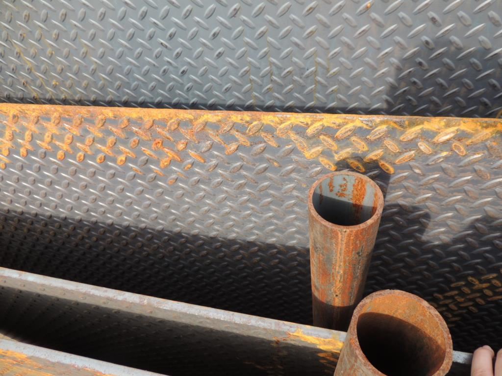 DIAMOND PLATE STEEL SHEET 48X40X1/4
