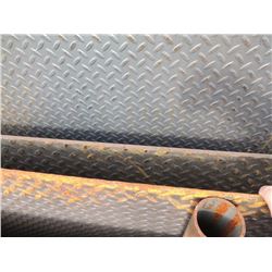 DIAMOND PLATE STEEL SHEET 62X38X1/2